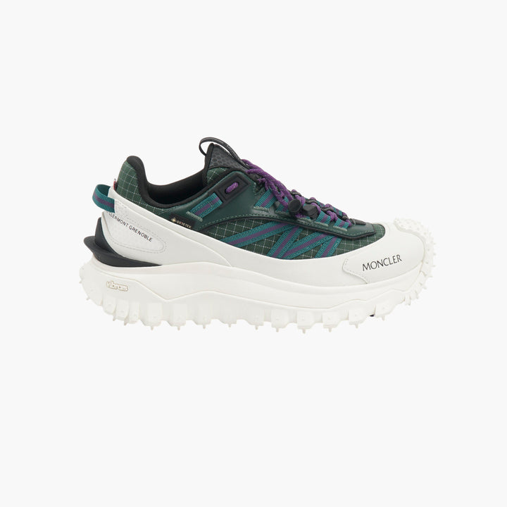 MONCLER Green-White-Purple Shoes