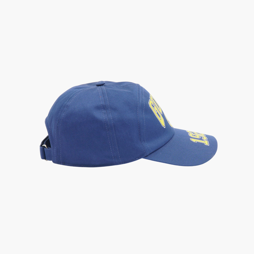 Cappellino da baseball GUCCI BLU NAVY con logo