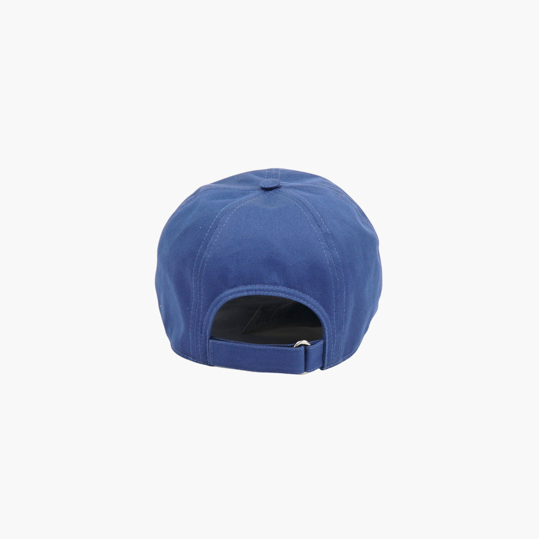 GUCCI NAVY BLUE Baseball cap with logo