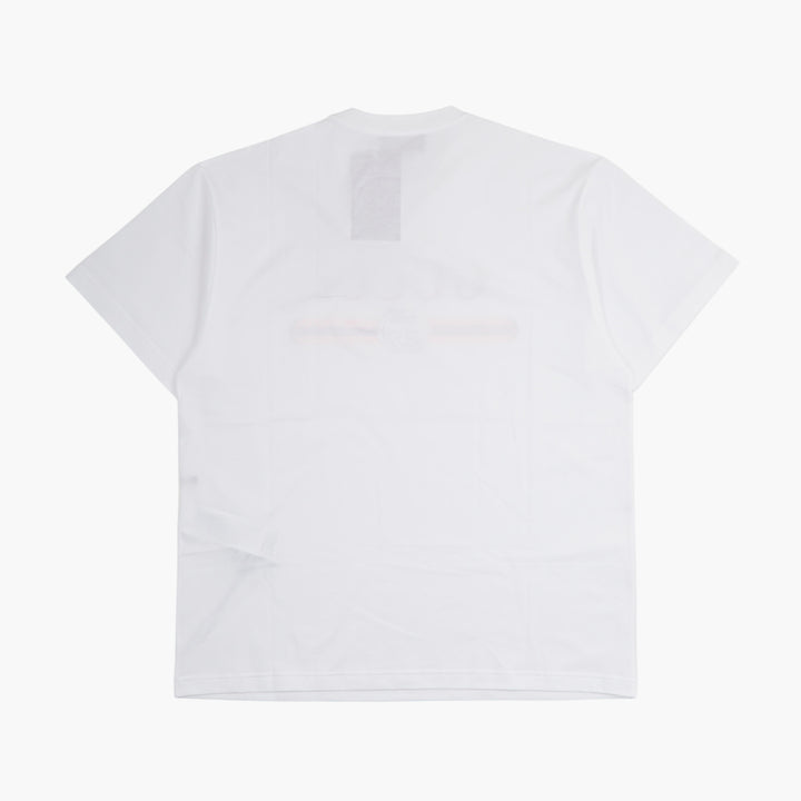 GUCCI White-Red-Orange Logo T-Shirt