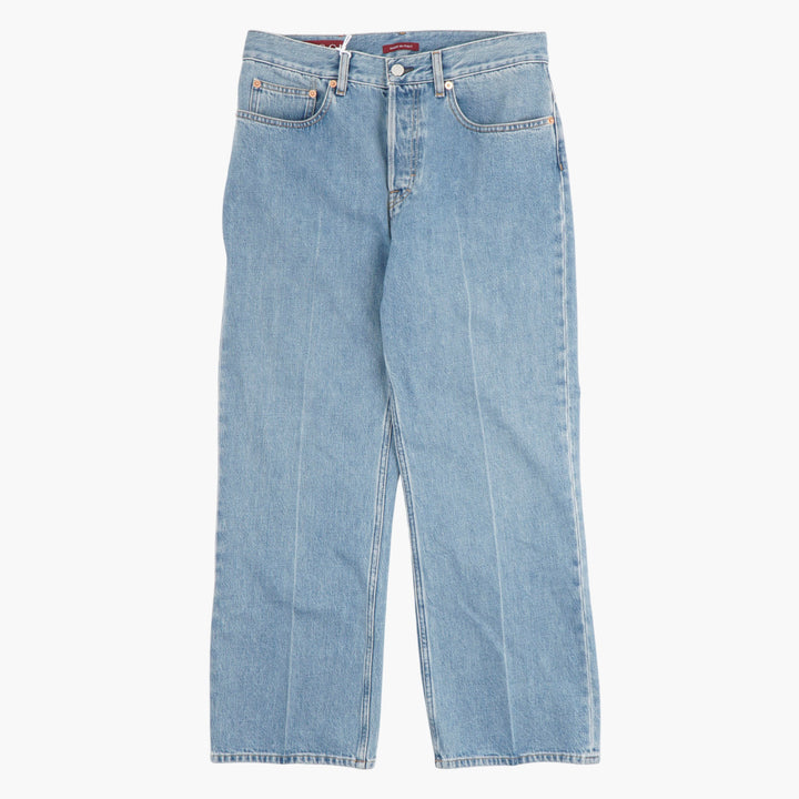 GUCCI Light-Wash Denim Straight-Leg Jeans