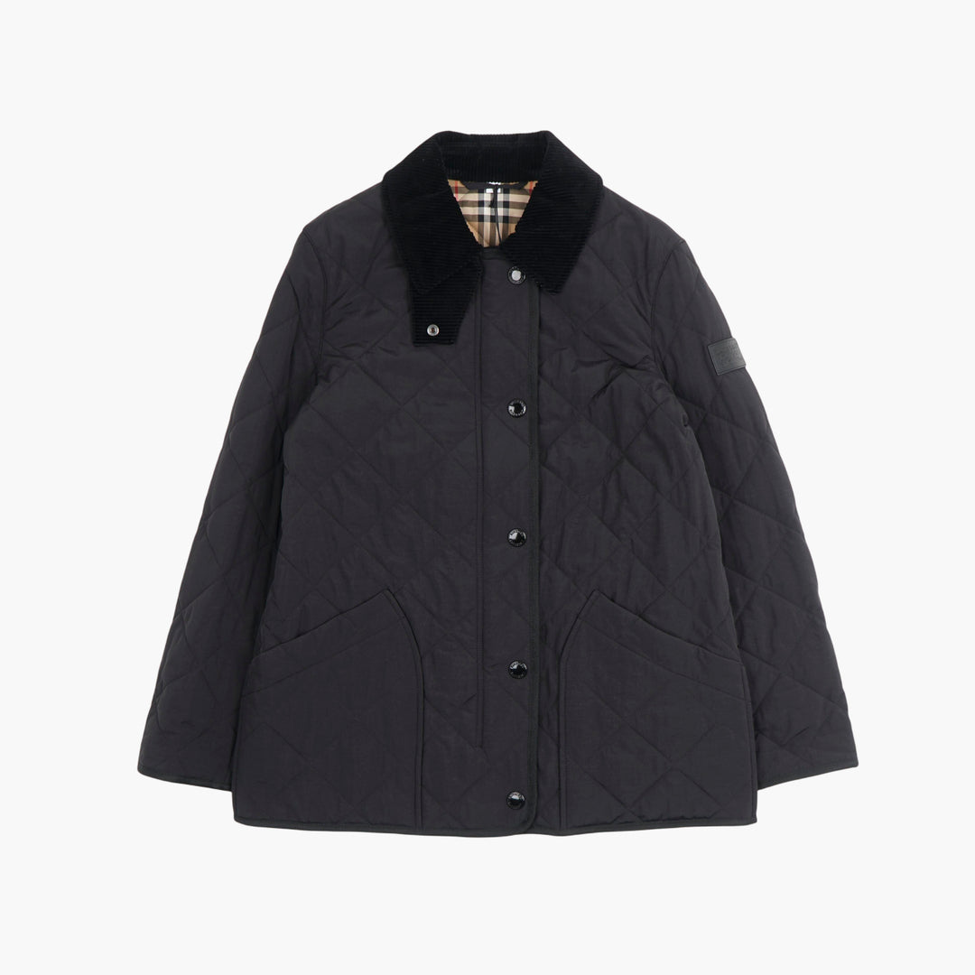 Burberry Black Quilted Jacket