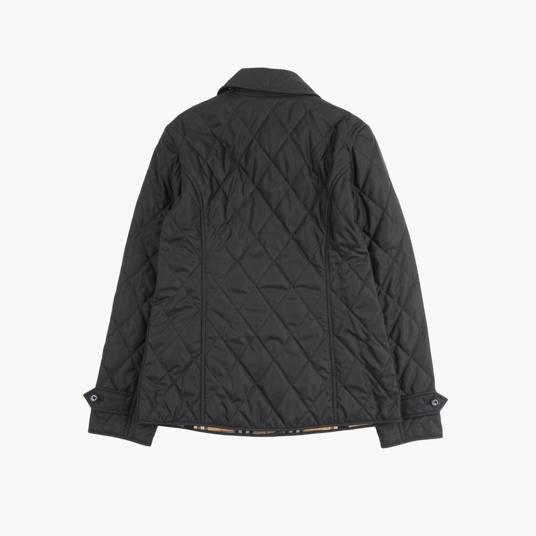 Burberry Black Fernleigh Quilted Jacket