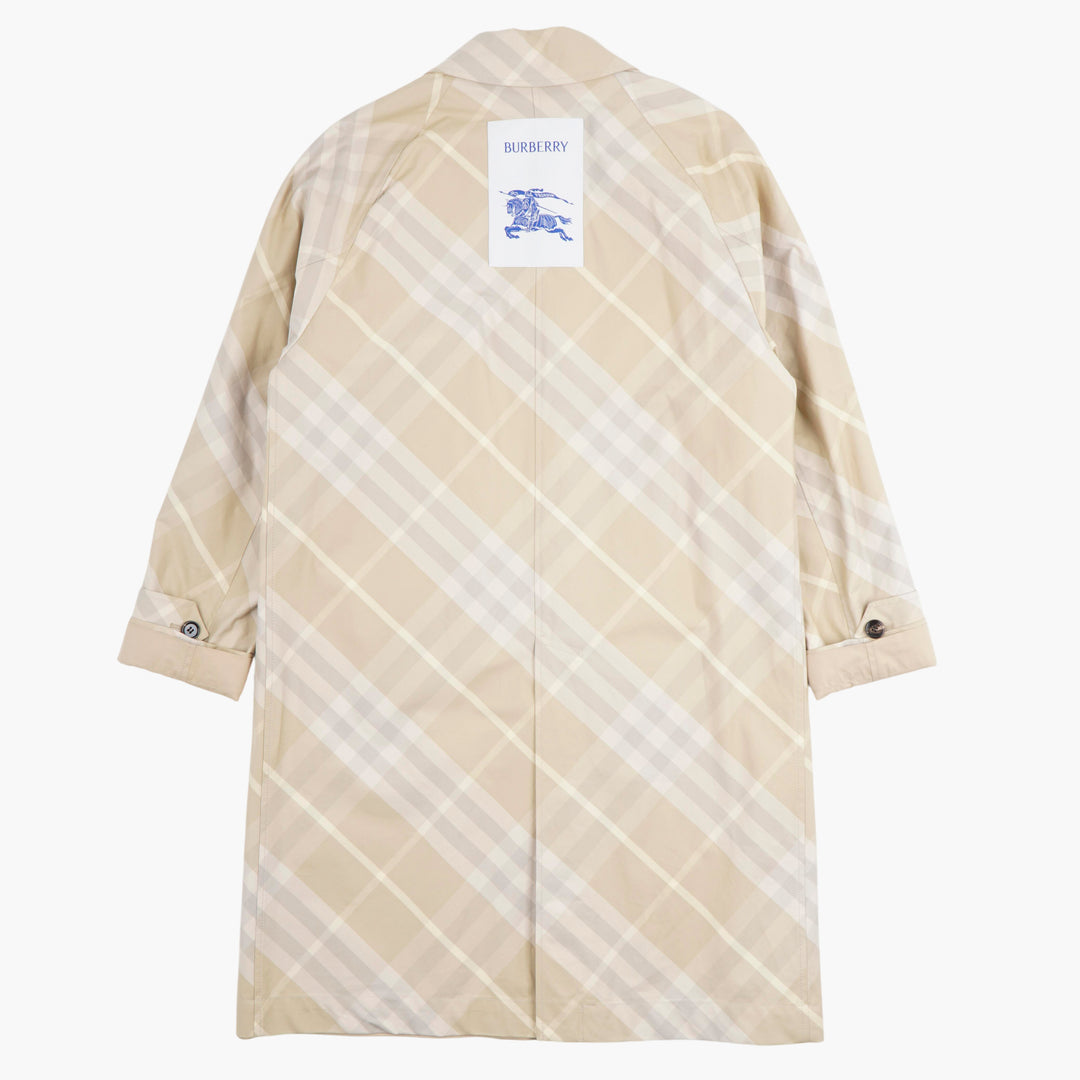 Burberry Multicolour Check Trench Coat