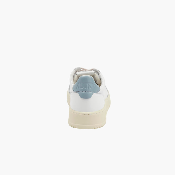 Sneakers Autry in pelle bianco-azzurro