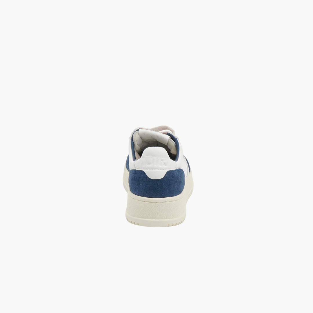 Autry White-Navy Leather Sneakers