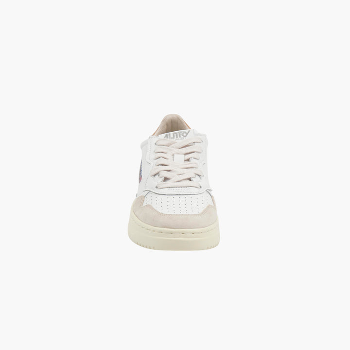 Sneakers AUTRY in pelle bianco-beige-marrone