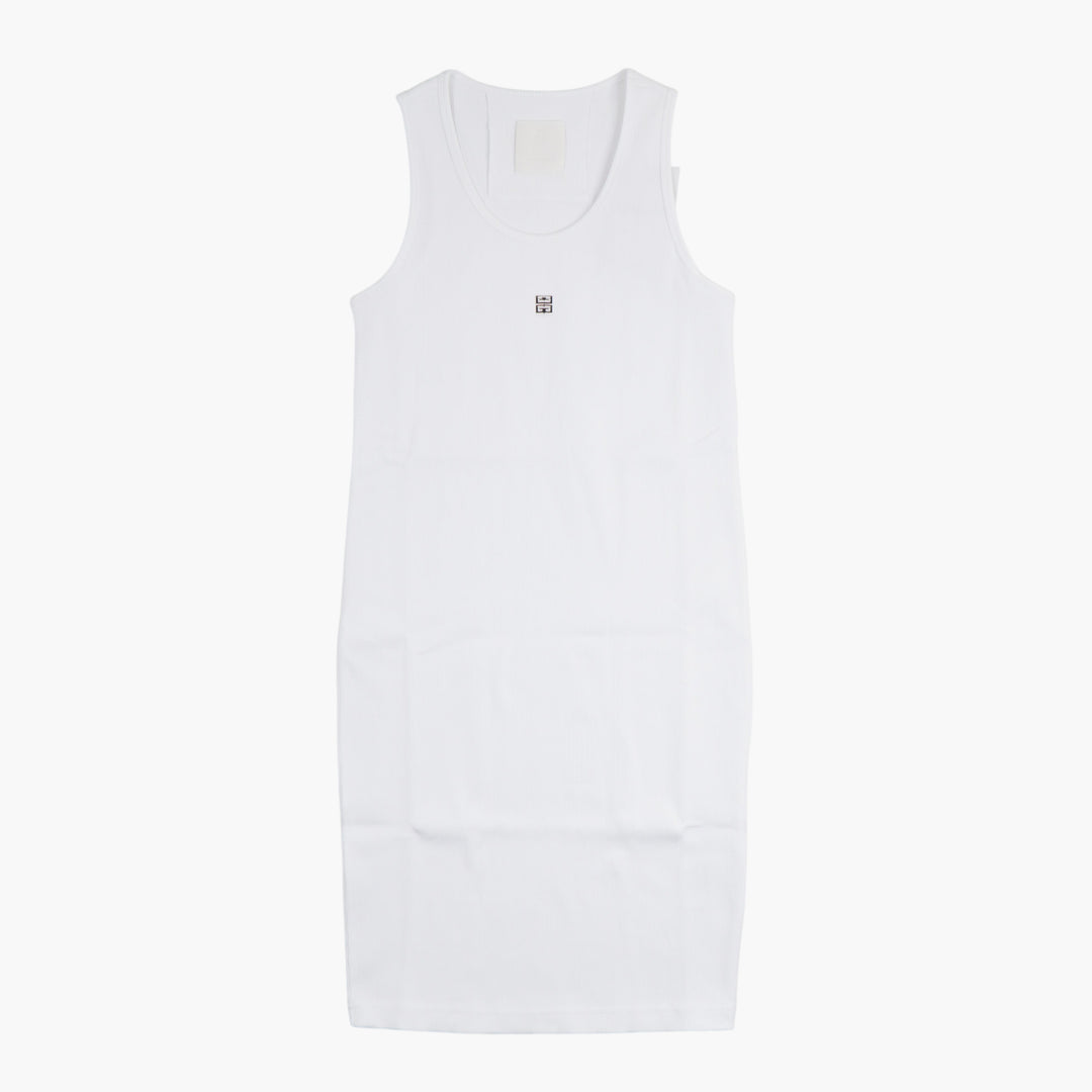 GIVENCHY White Logo Dress