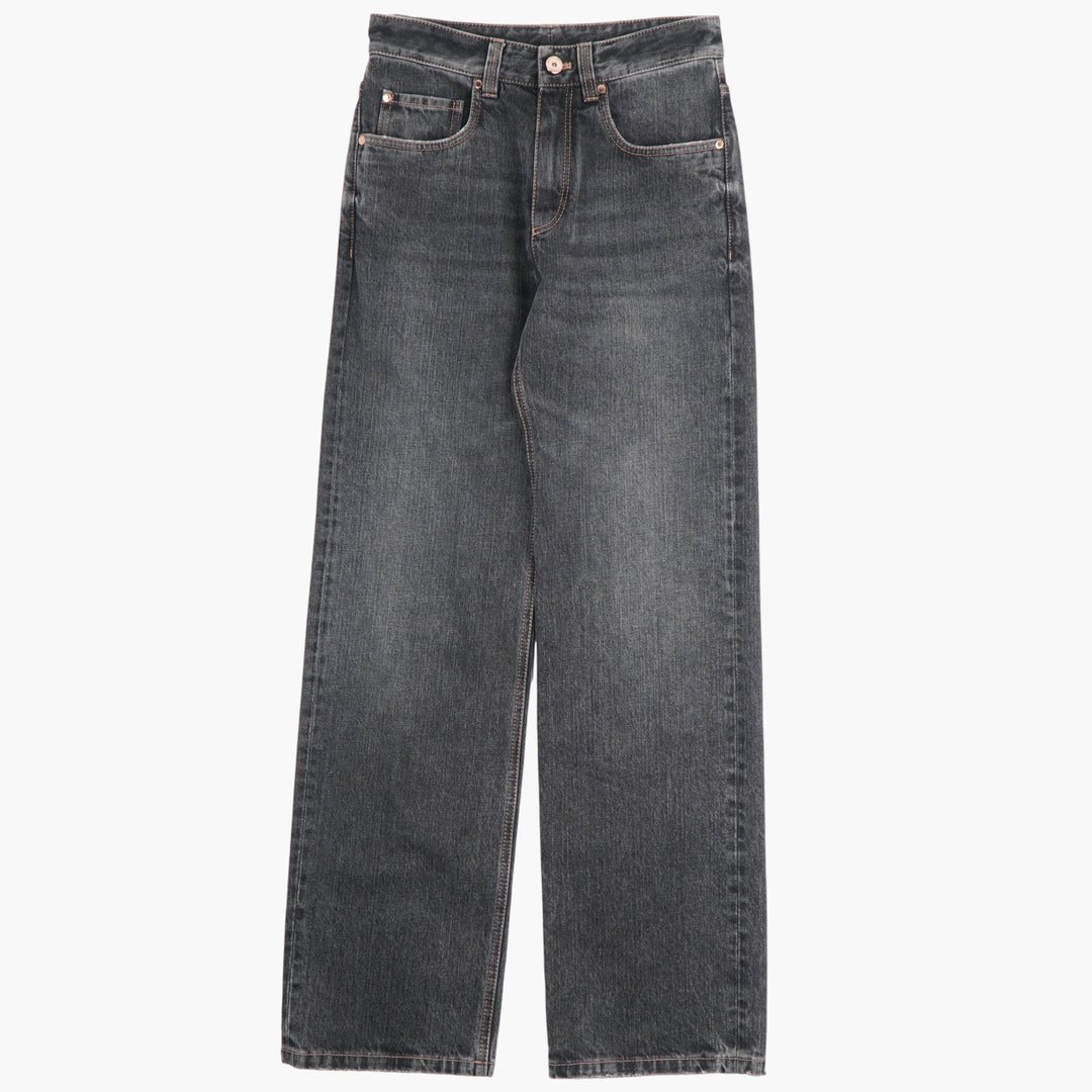 Jeans grigio Brunello Cucinelli