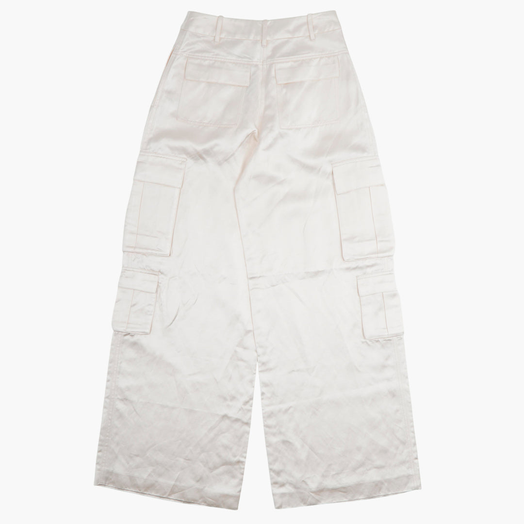 Self Portrait Cream Pants Bianco