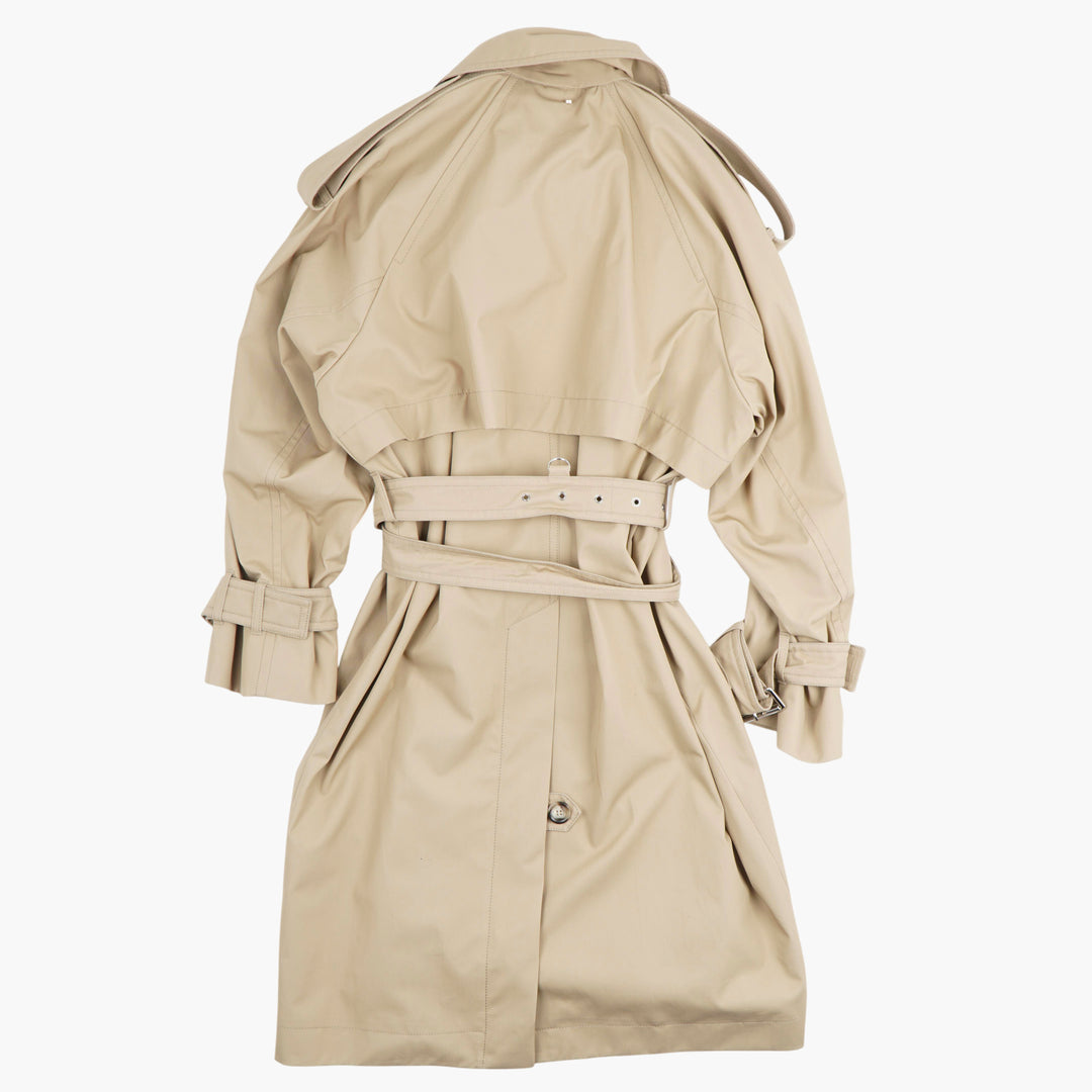 MAX MARA Beige Ricamo Trench