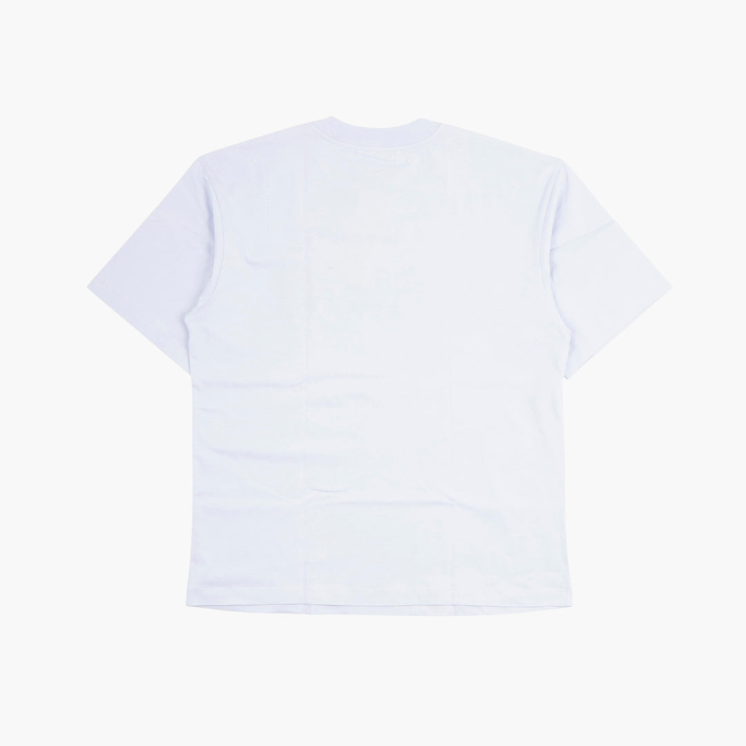 MARNI Lightblue-Blue Logo T-shirt