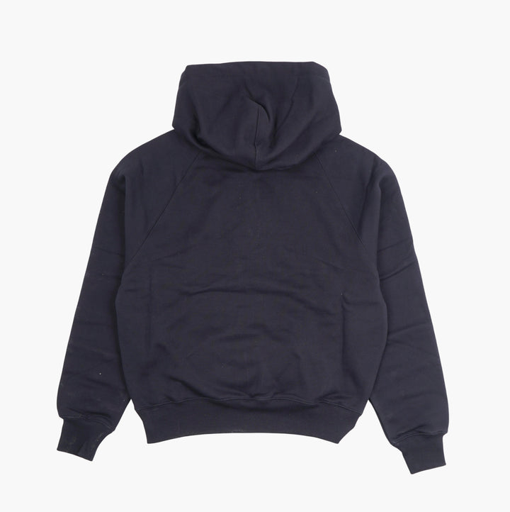 Ami Alexandre Matiussi Black Cotton Hoodie