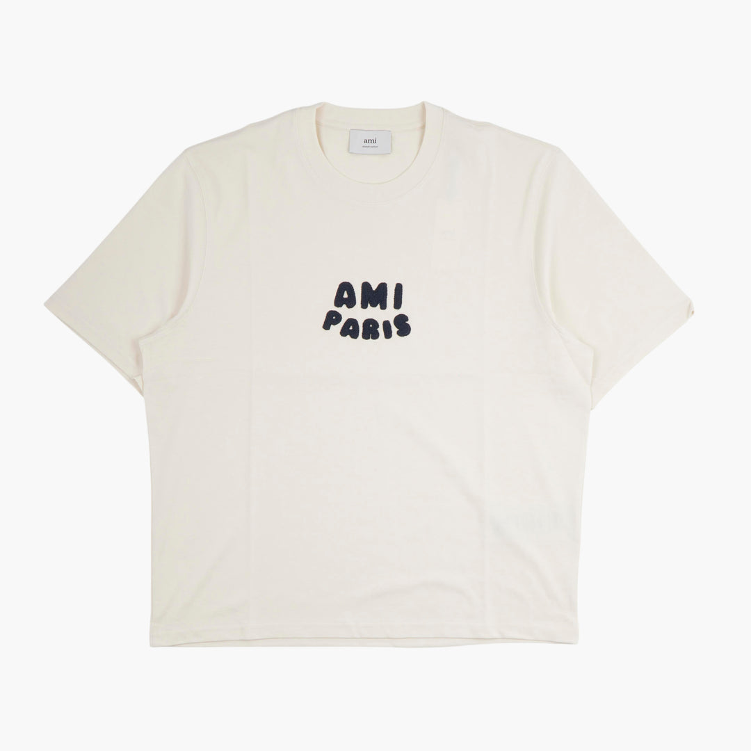 Ami Alexandre Matiussi T-shirt in cotone bianco