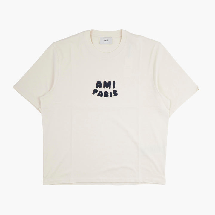 Ami Alexandre Matiussi T-shirt in cotone bianco