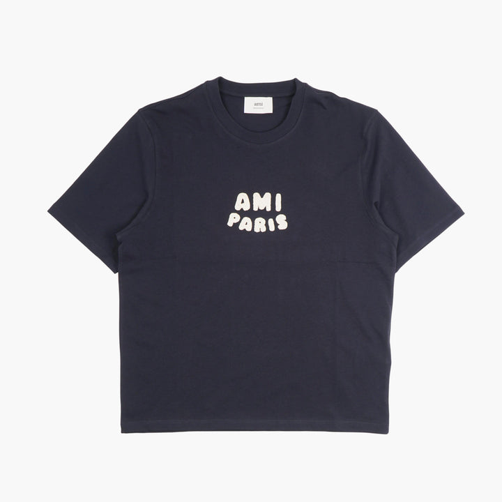 Ami Alexandre Matiussi Blue T-Shirt