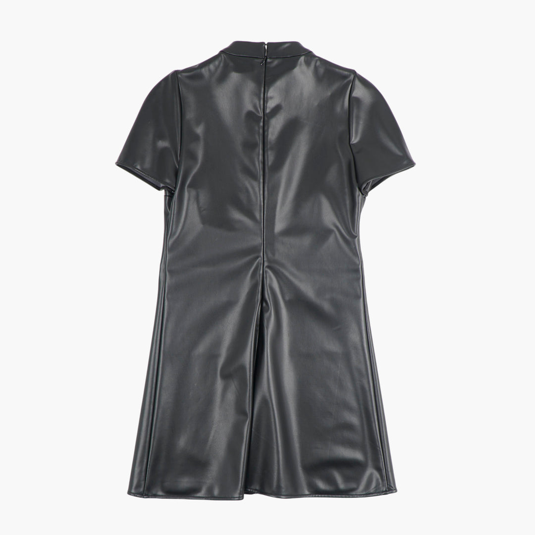 COURREGES PARIS Faux leather minidress