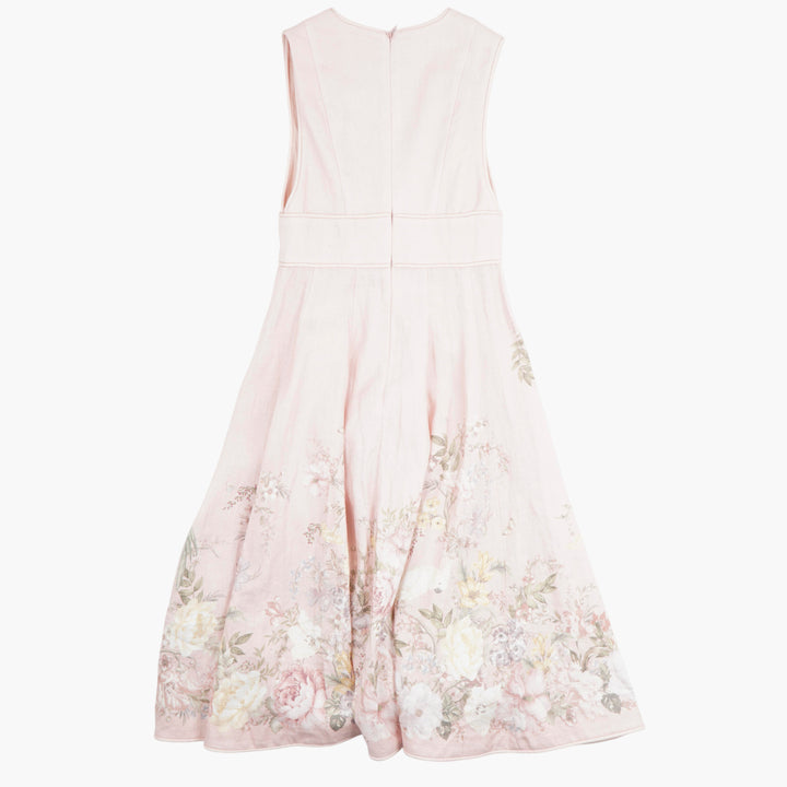 ZIMMERMANN Abito rosa-multicolore SS24