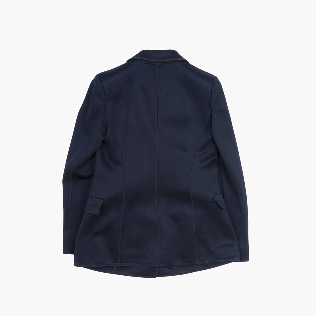 Giorgio Armani Navy Double-Breasted Blazer