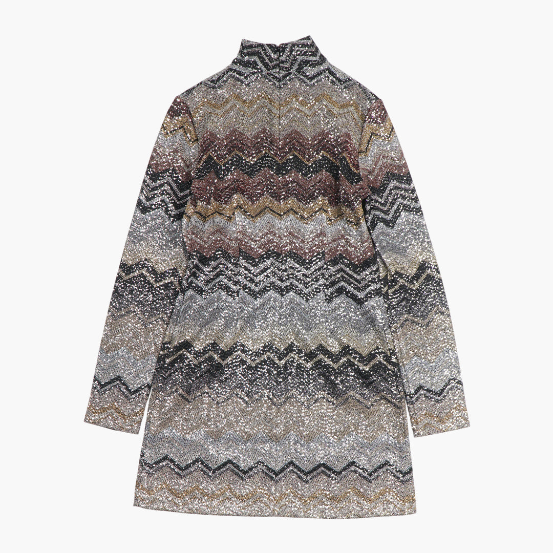 MISSONI Multicolor Zigzag Pattern Garment