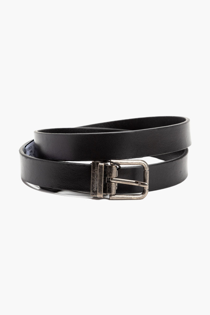 Dolce & Gabbana Premium Leather Black Belt - Made in Italy